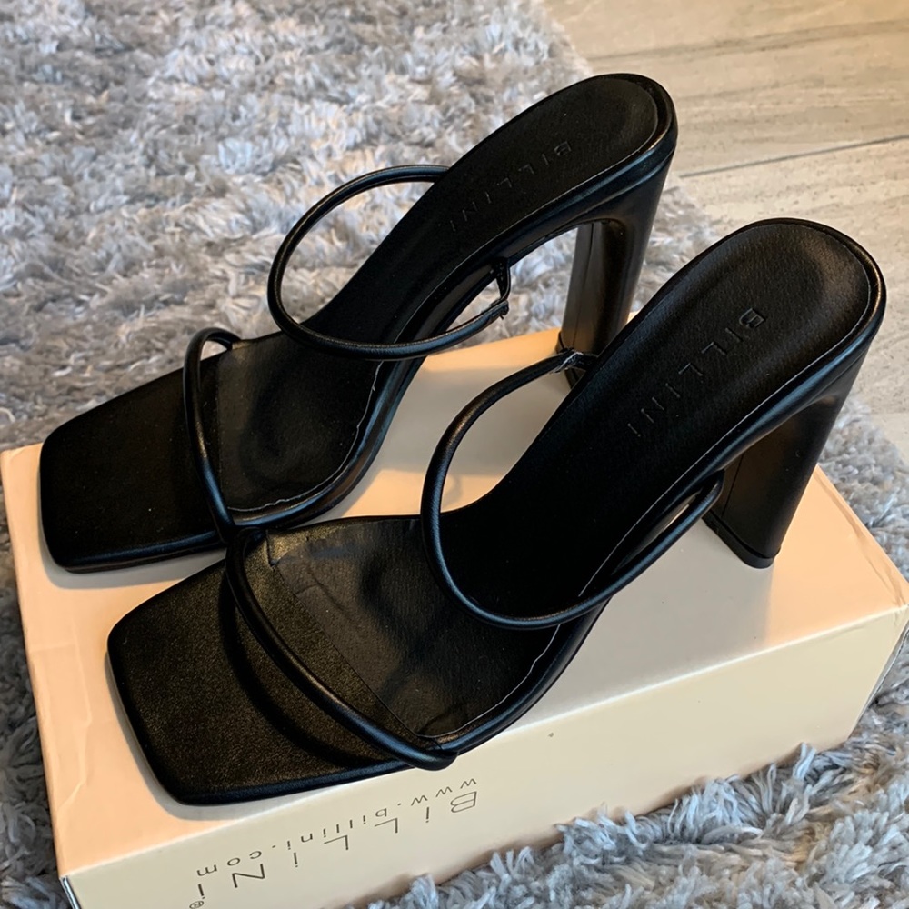 Billini Chantel Heels Black Size 8